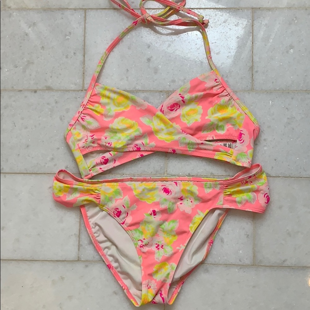 Victoria’s Secret pink bikini, size S
